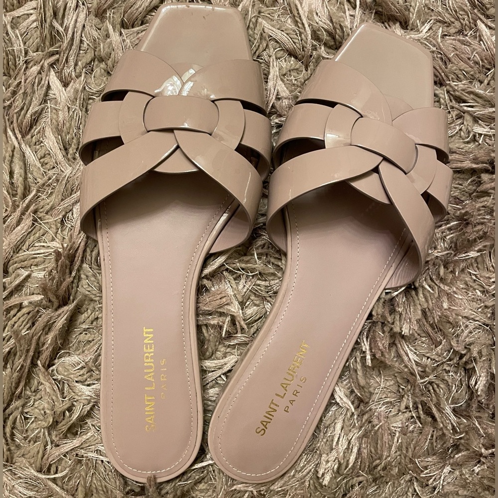 Saint Laurent Tribute Sandals